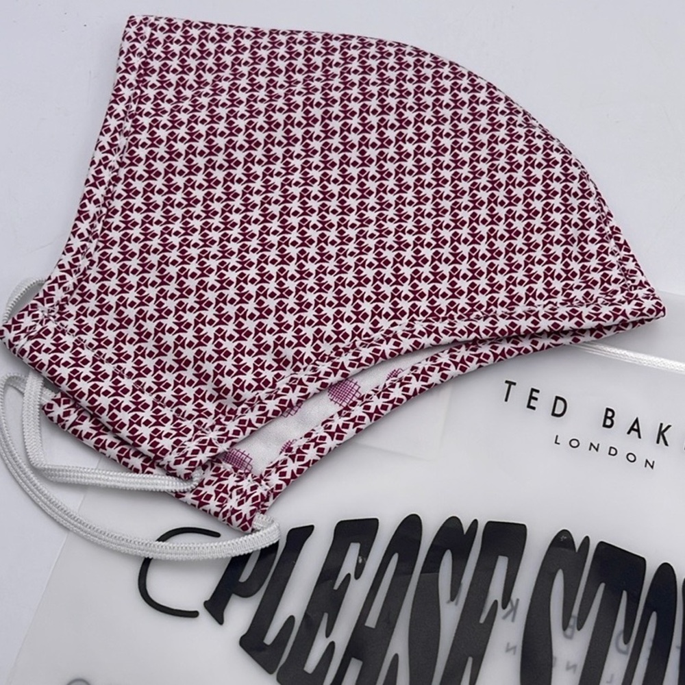 Ted Baker Patterned Face Mask TED BAKER LONDON Reversible Reusable FACE MASK
NWT